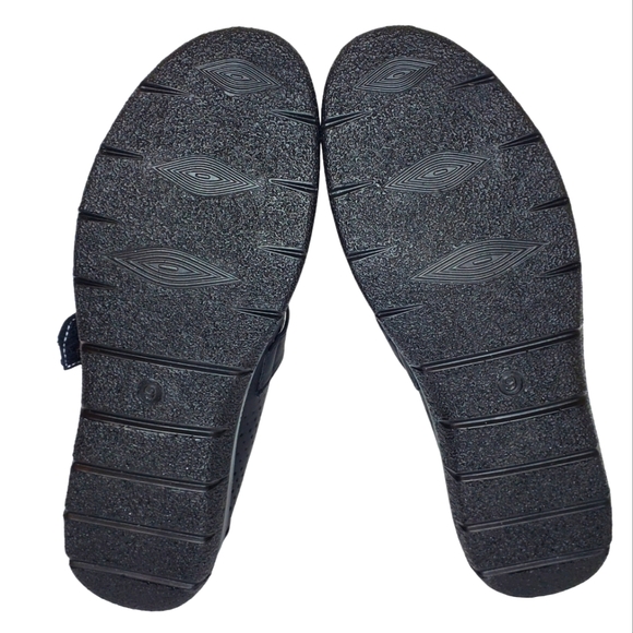 Mary Jane VJH Confort Black Shoes Woman's Size 9 Comfort Slip On w/ Original Box - Picture 5 of 12